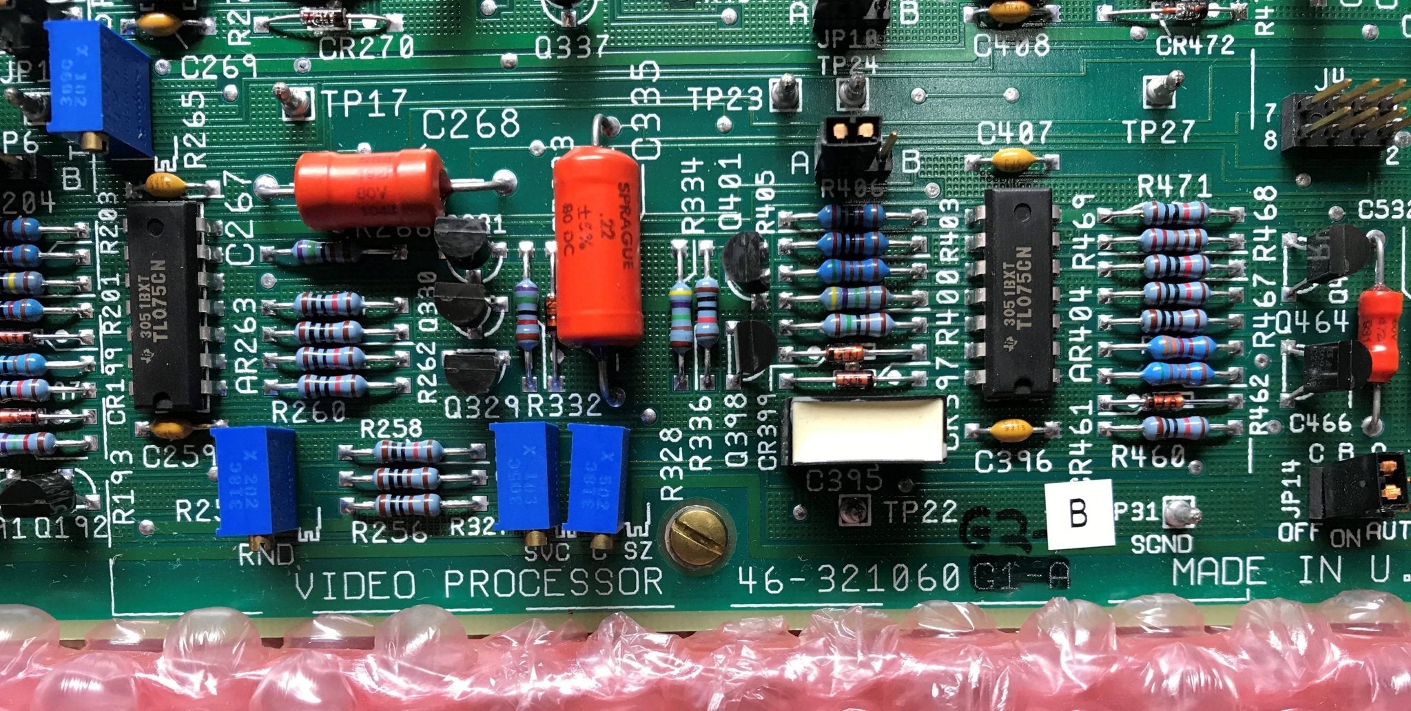 Video Processor Board (46-321060 G2-B GE