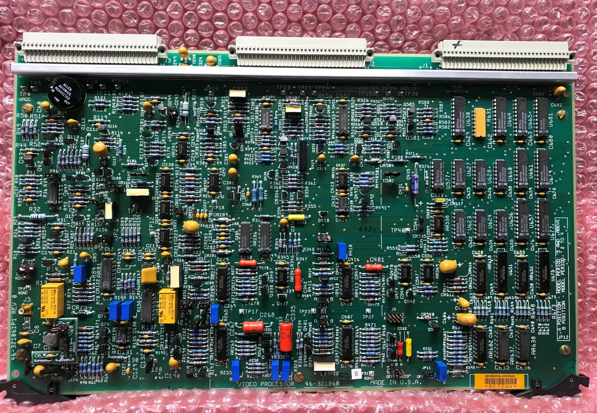 Video Processor Board (46-321060 G2-B GE