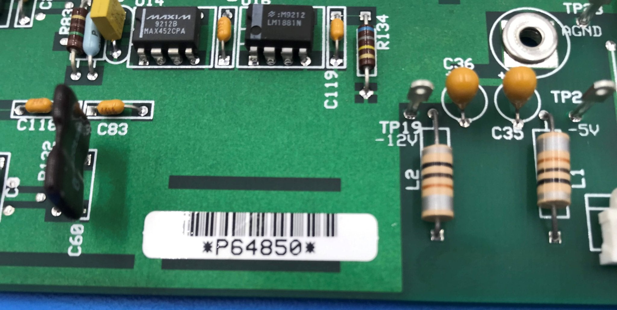 Video Switching Board D1 (00-872239-01 OEC