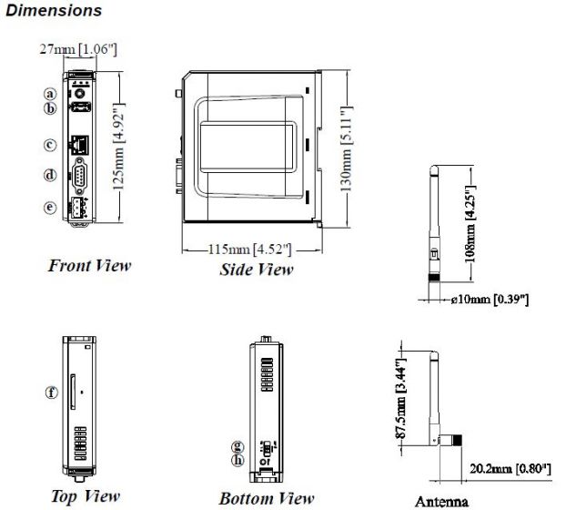 Weintek | Faceless HMI with WiFi | cMT-SVR-200