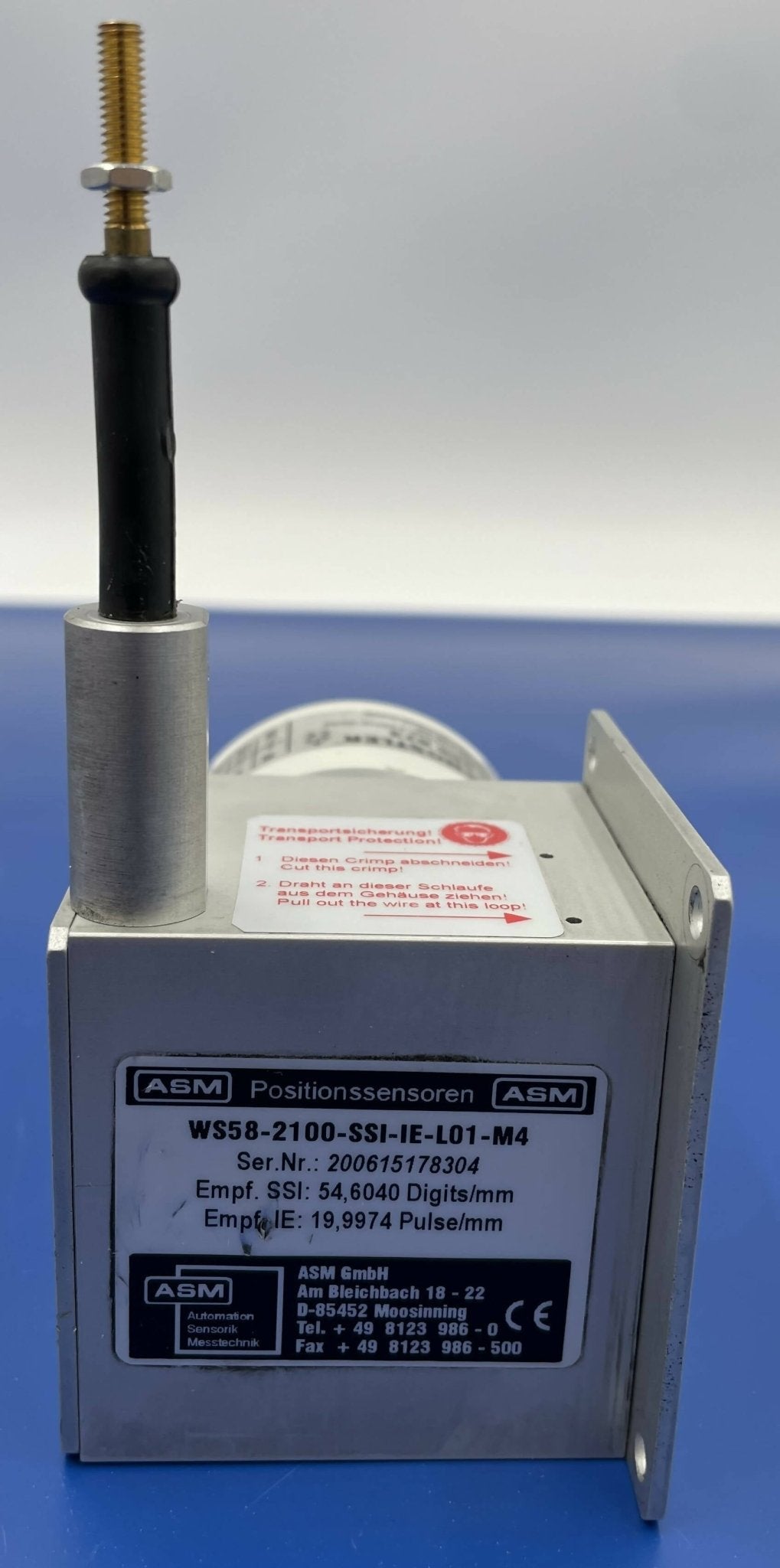 WIRE SENSOR B732 (08614377/8614377/WS58-2100-SSI-IE-L01-M4 SIEMENS