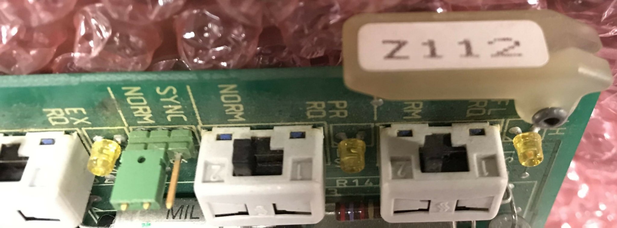 X-Ray Exposure Control Board Z112 (4512 107 74137/451210774137 Philips