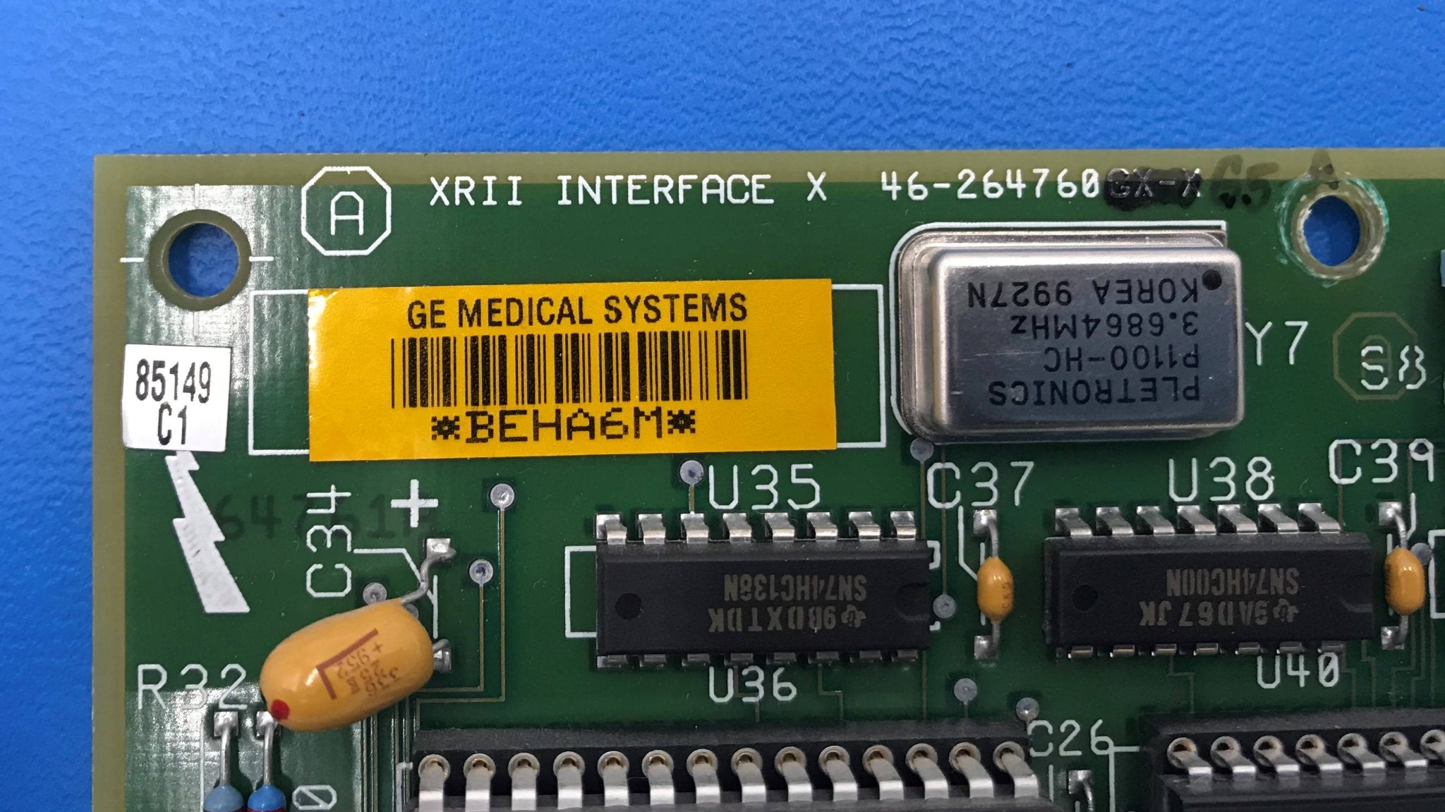 XRII Interface Board (46-264760 G5-A GE