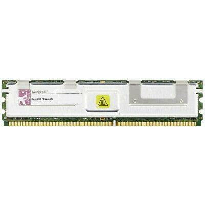 2GB kingston DDR2-667 PC2-5300F Dual Rank 2Rx4 ECC Fb-dimm RAM KVR667D2D4F5 / 740617091366 - AloinfoUSA