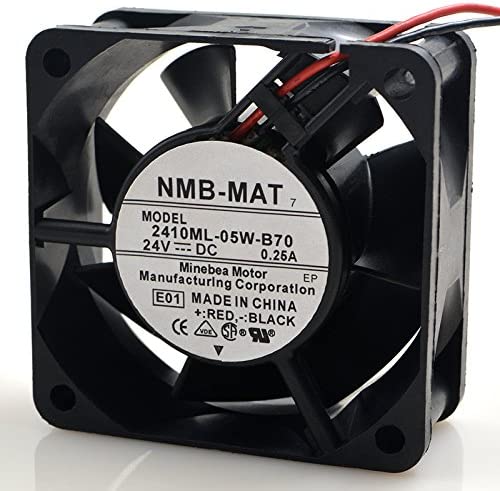 Cooler NMB TECHNOLOGIES - 2410ML-05W-B70-B00 - AXIAL FAN, 60MM, 24VDC, 190mA - AloTechInfoUSA