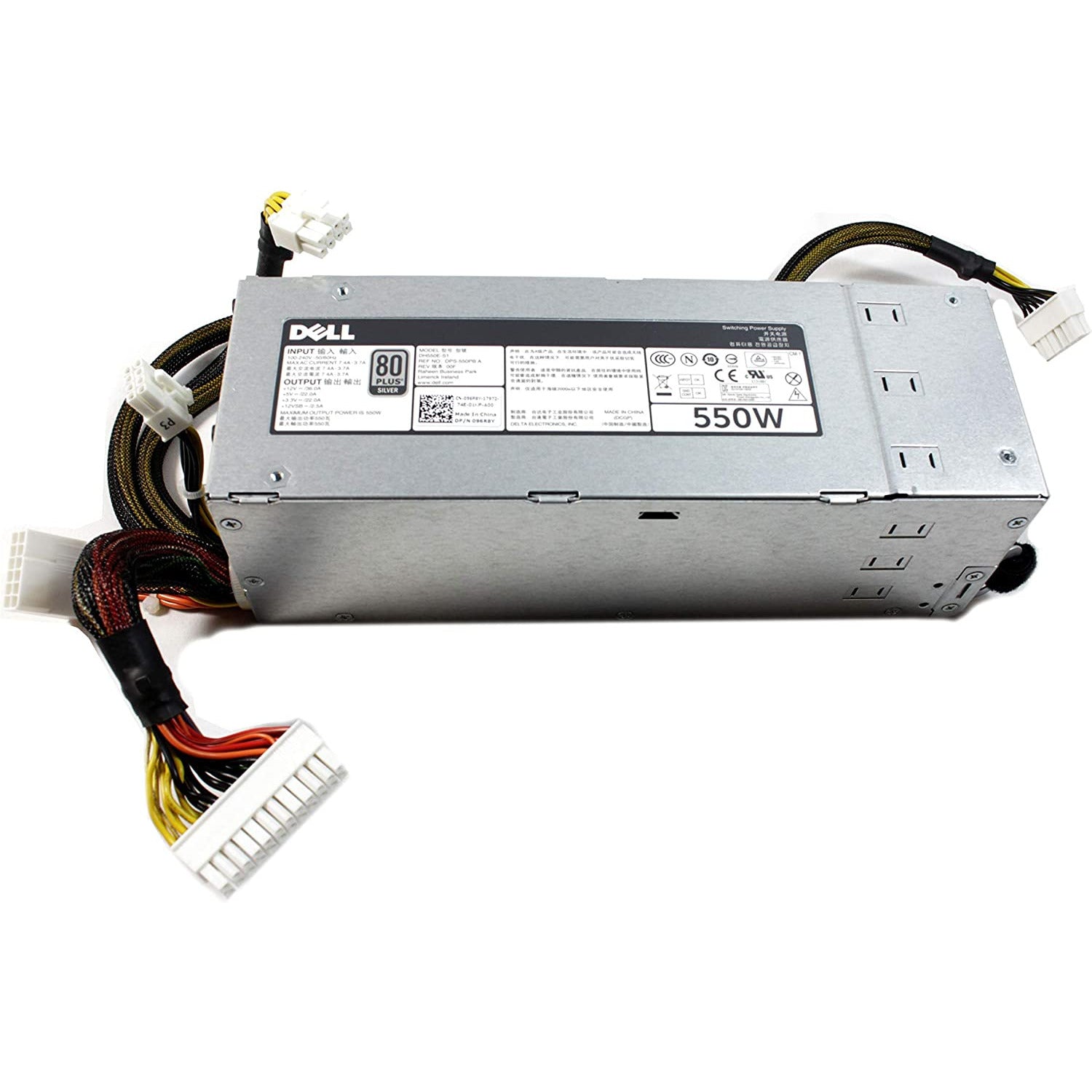 Fonte J6J6M DELL POWEREDGE T420 CABLED POWER SUPPLY DH550E-S0 550W - AloTechInfoUSA