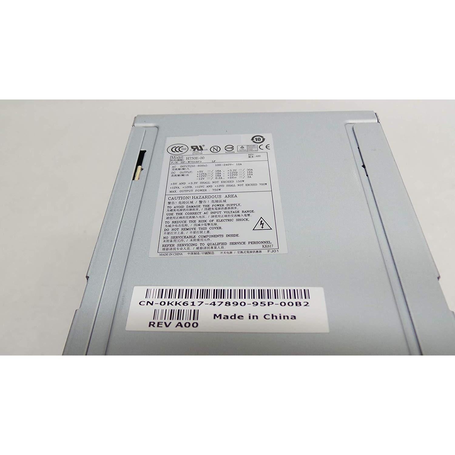 750w Modular Power Supply W/o Harness FITS DELL Precision T3500 T5500 Workstation 490 and 690 N750E-00, NPS-750AB-1 A, D525AF-00, DPS-525FBA, H525AF-00, D525A001L, N525EF-00, NPS-525BB A, H525EF-00 - AloinfoUSA