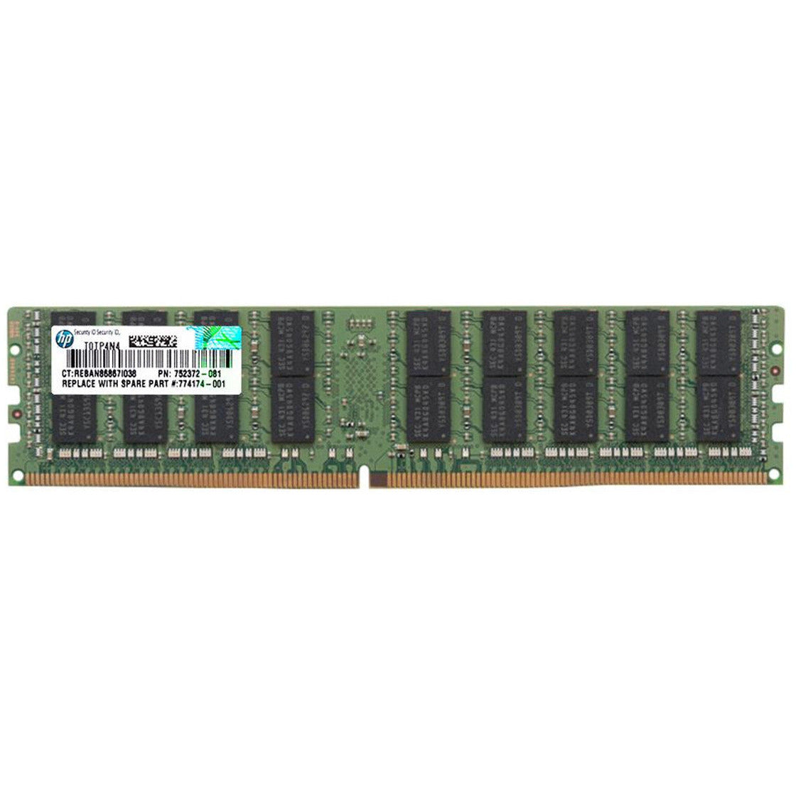 Memoria HP 32GB (1 x 32GB) PC4-2133P-L Server Memory 752372-081 774174-001 4DRX4 - AloTechInfoUSA