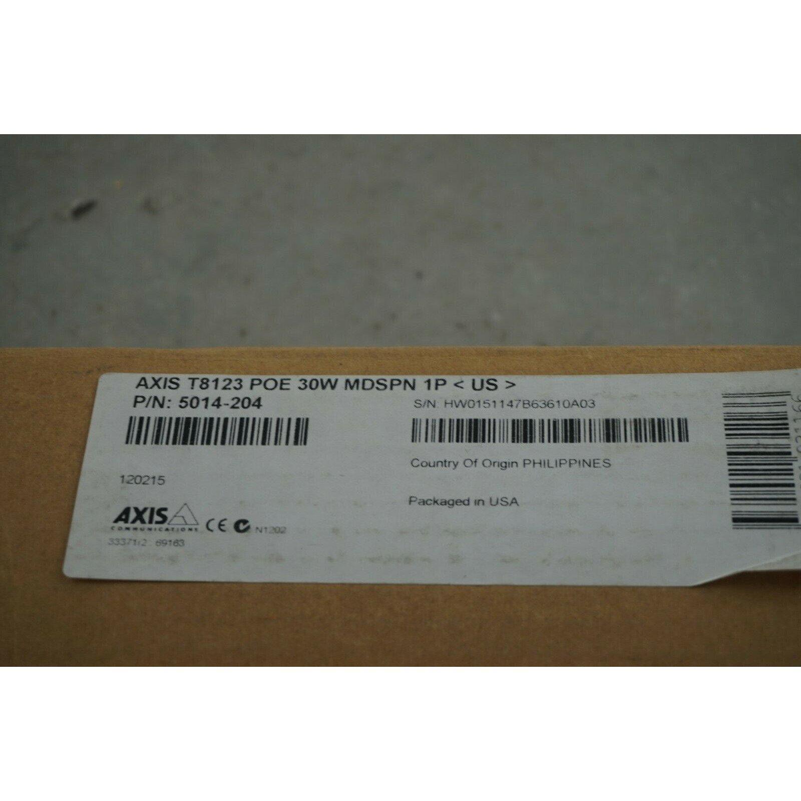 Axis T8123 30W midspan for Q60xx indoor PTZ Network IP Security Camera - AloinfoUSA