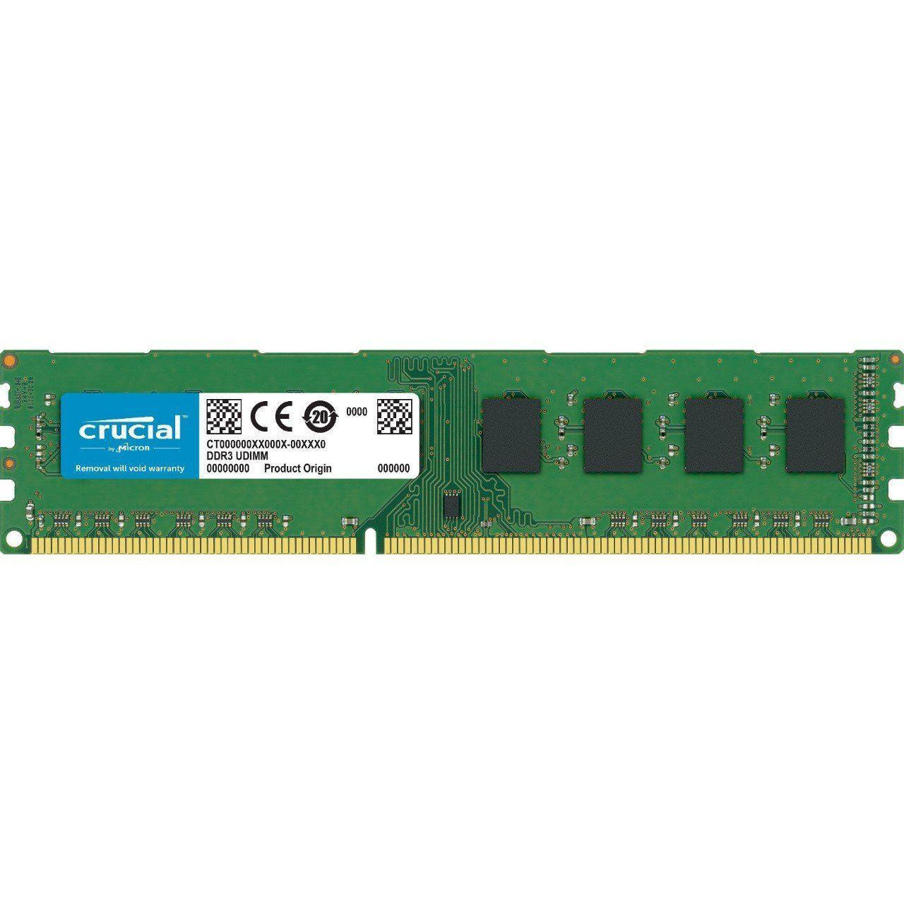 Crucial 8GB Kit (4GBx2) DDR3L 1600 MT/s (PC3L-12800) Unbuffered UDIMM Memory CT2K51264BD160B - AloinfoUSA