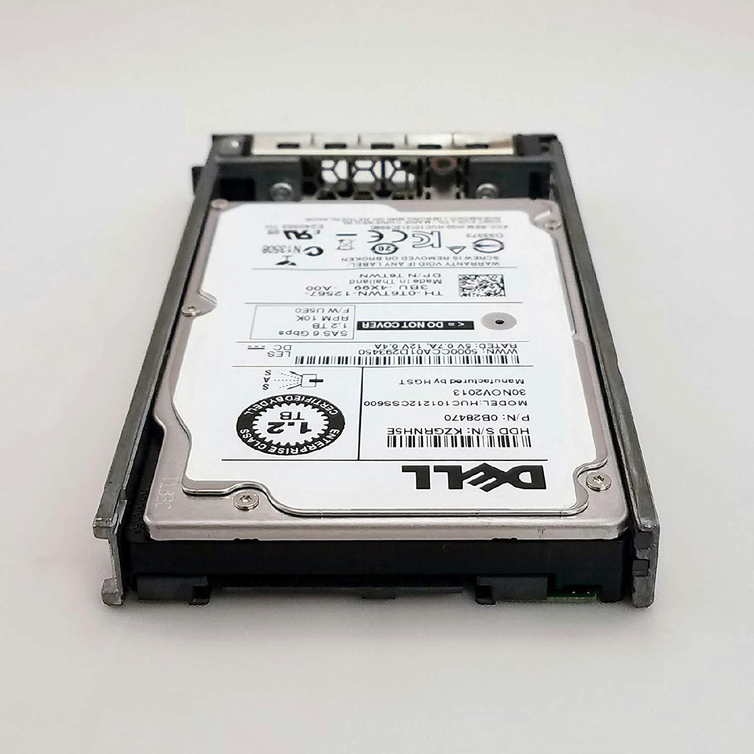 Dell 463-7475 1.2TB 10K SAS 2.5" 12Gb/s Hard Drive with 13TH Generation Tray - AloinfoUSA