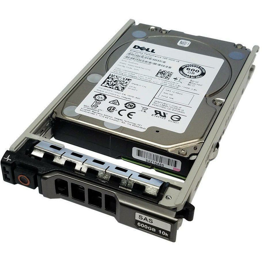 DELL 600GB 10K RPM SAS 2.5 INCH SFF Enterprise 12GB/S SAS3 Hard Drive Dell R95FV - AloinfoUSA