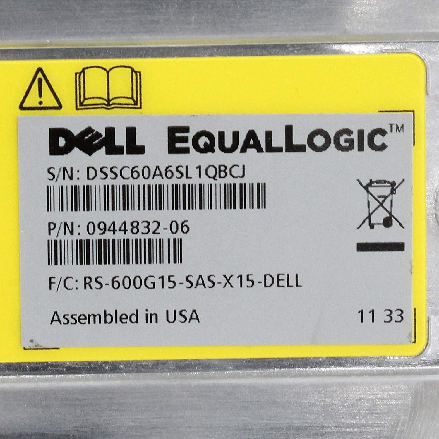 Dell Equallogic 600GB 15K SAS 3.5" 0VX8J ST3600057SS PS6000 PS4000 PS5000 PS6010 - AloinfoUSA