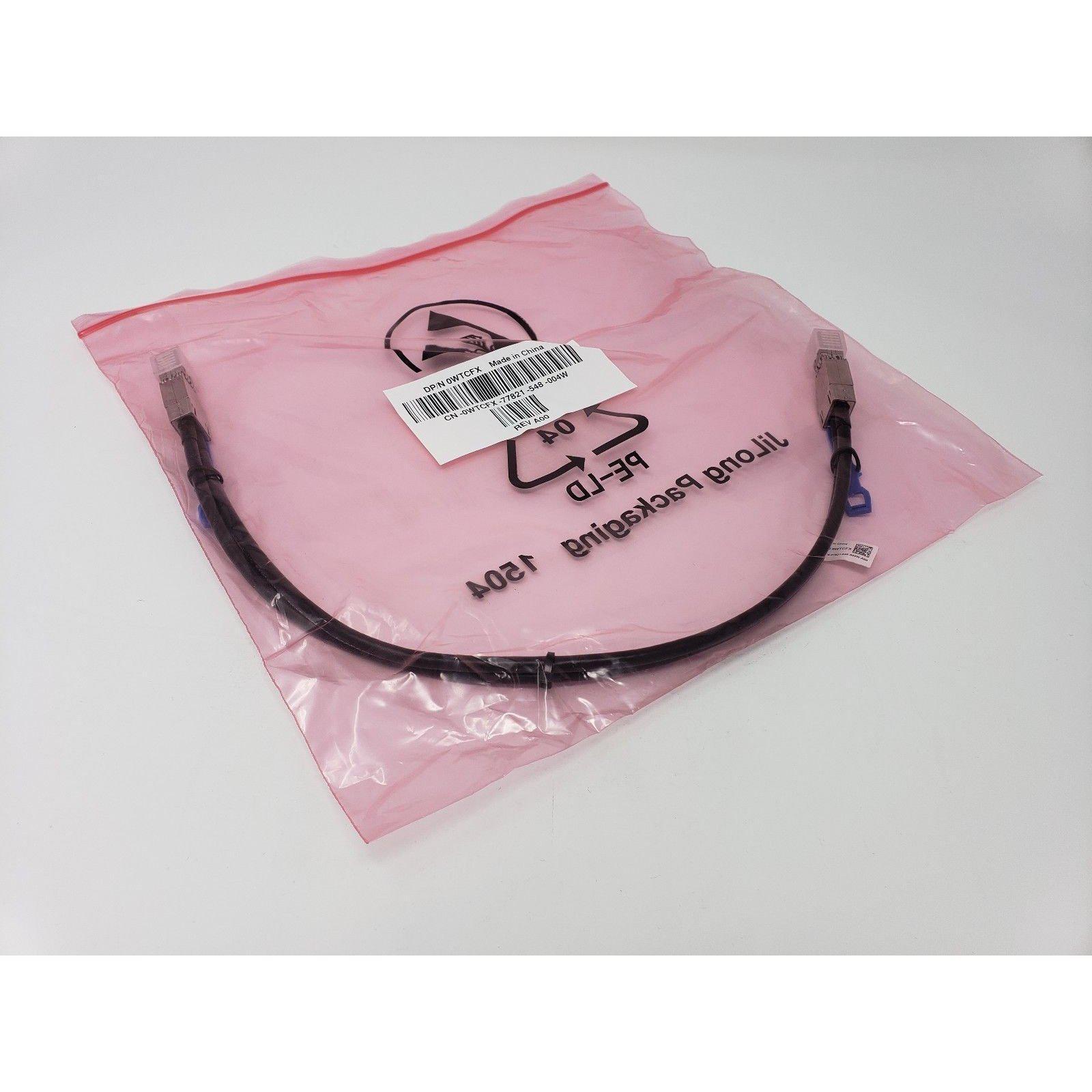 Dell POWERVAULT MD1400 Mini HDD to Mini SAS HDD Cable SFF-8644 WTCFX 0WTCFX 77821548004 - AloinfoUSA