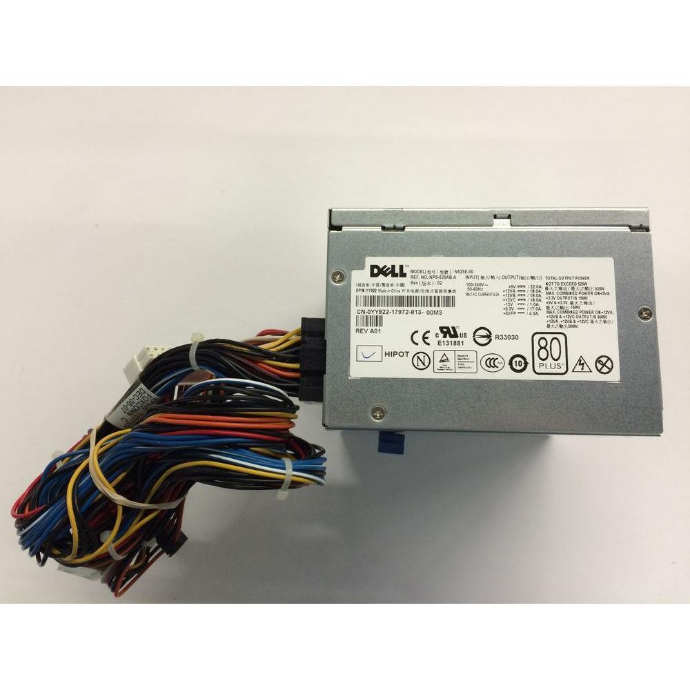 Dell Precision T3400 525Watt Switching Power Supply N525E-00 0YY922 Fonte - AloinfoUSA