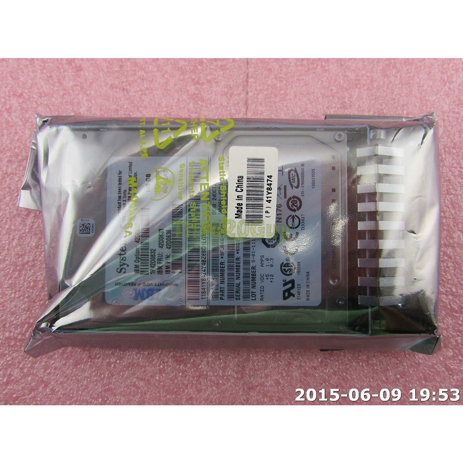 Disco IBM 146GB 10K RPM SAS 6Gbs SFF Slim 2.5" Hot Swap Hard Drive 42D0633 42D0636 - AloinfoUSA