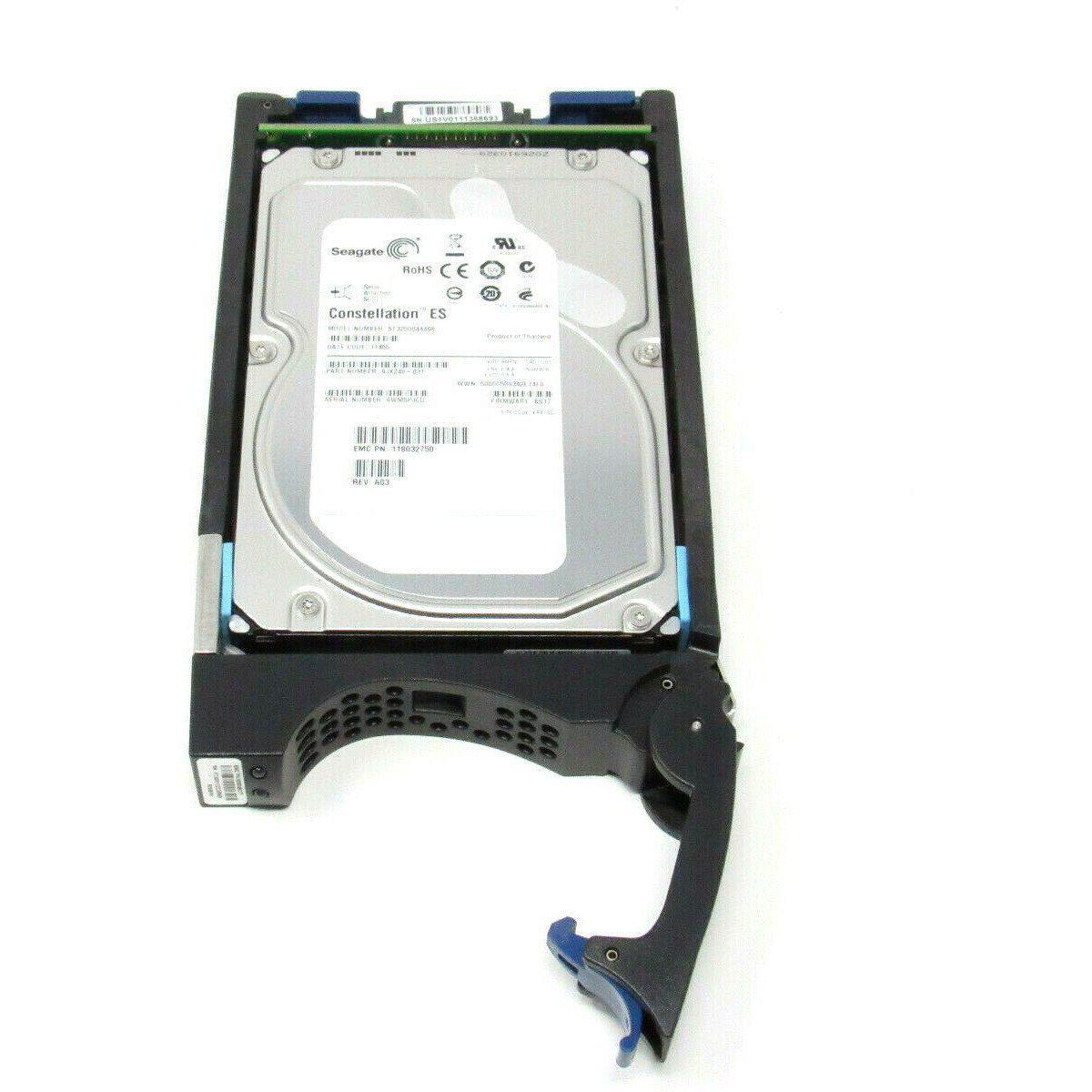 EMC VNX VNXe 005049277 2TB 7.2K SAS 6GBPS 3.5” 005049449 005050140 w/tray - AloinfoUSA