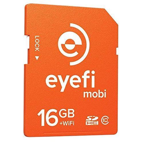 Eye-Fi 16GB Class 10 Wi-Fi SDHC Card with 1-Year Cloud Service (MOBI-16PLFF) Eyefi - AloinfoUSA