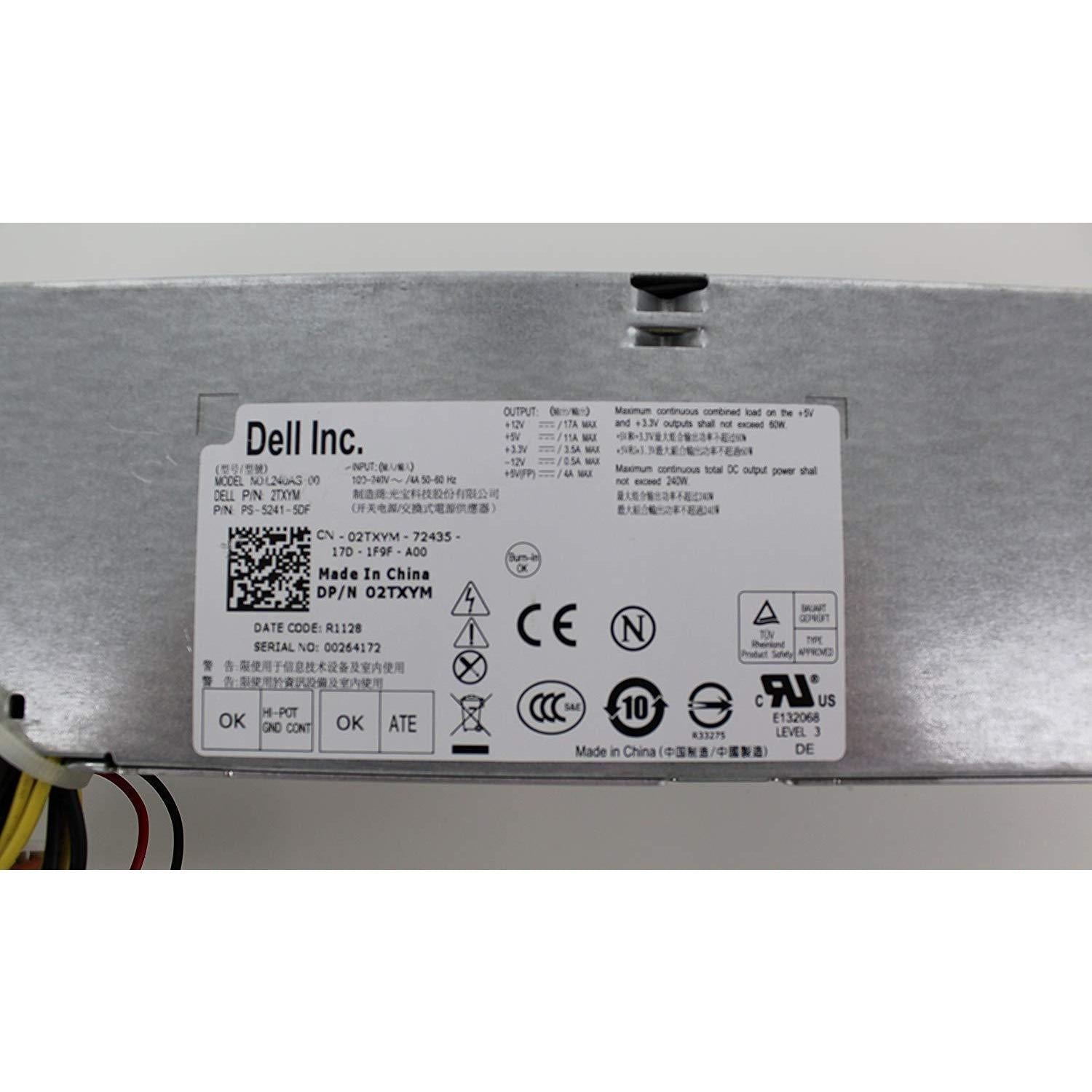 Dell Power Supply 240W | 3WN11 H240AS-00 2TXYM 709MT | Alo Tech USA