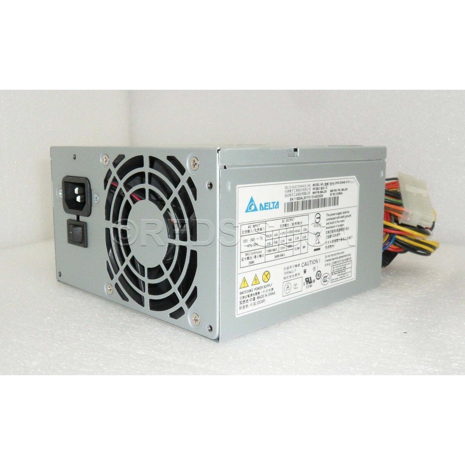 Genuine Power Supply 100-240V 350W 47-63 HZ 7A for IBM X3100 M4/M5 00AL205 fuente - AloinfoUSA