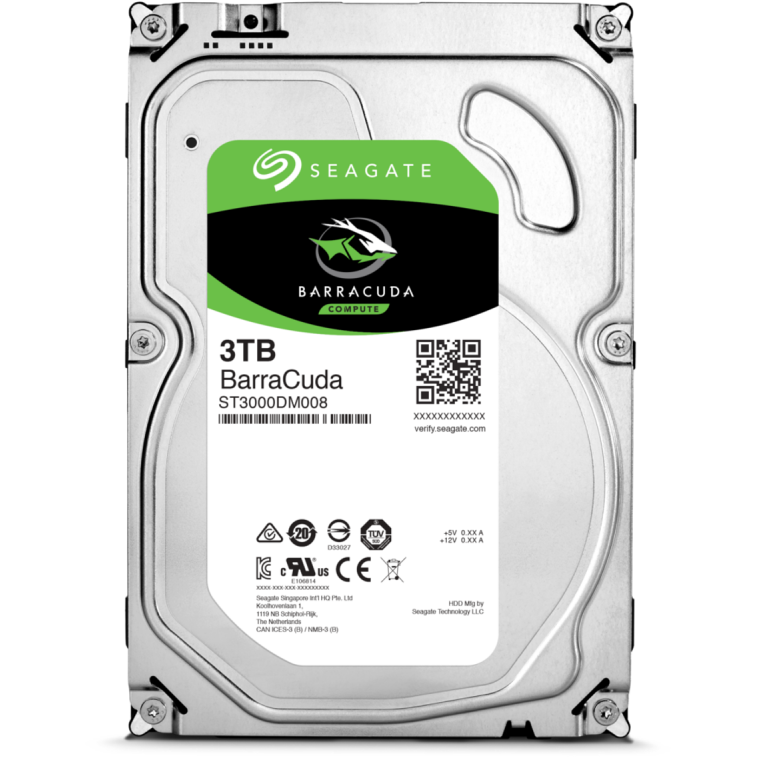 HD 3TB SATA 7.2k RPM 3.5" 6G 64MB Cache ST3000DM008 - AloinfoUSA