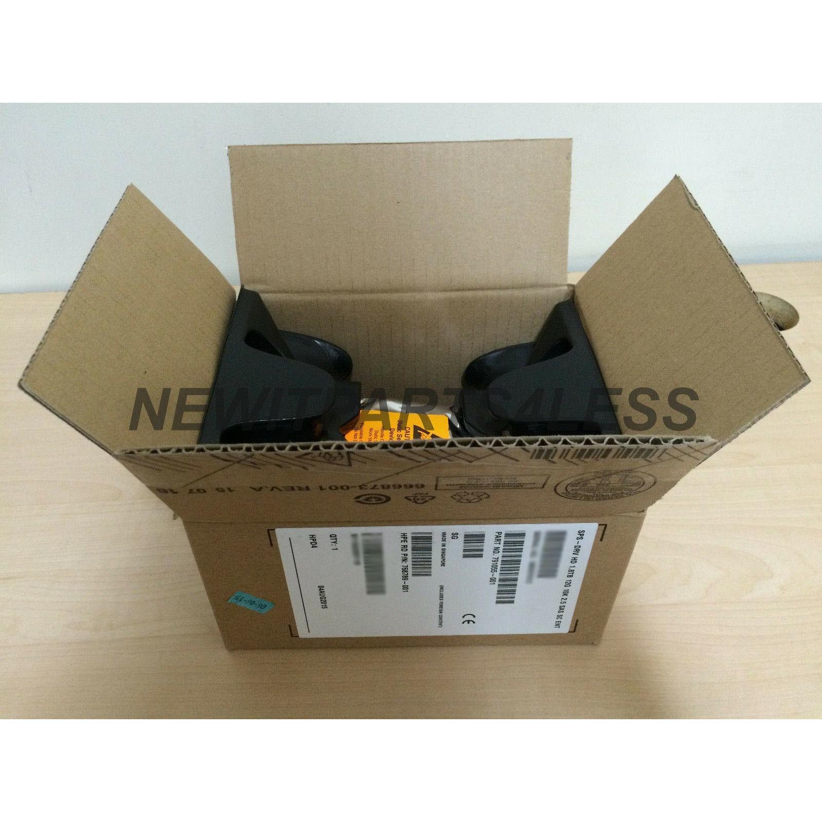 HP 1.8TB 12G SAS 10K 2.5IN SC 512E 791034-B21 791055-001 768789-001 - AloinfoUSA