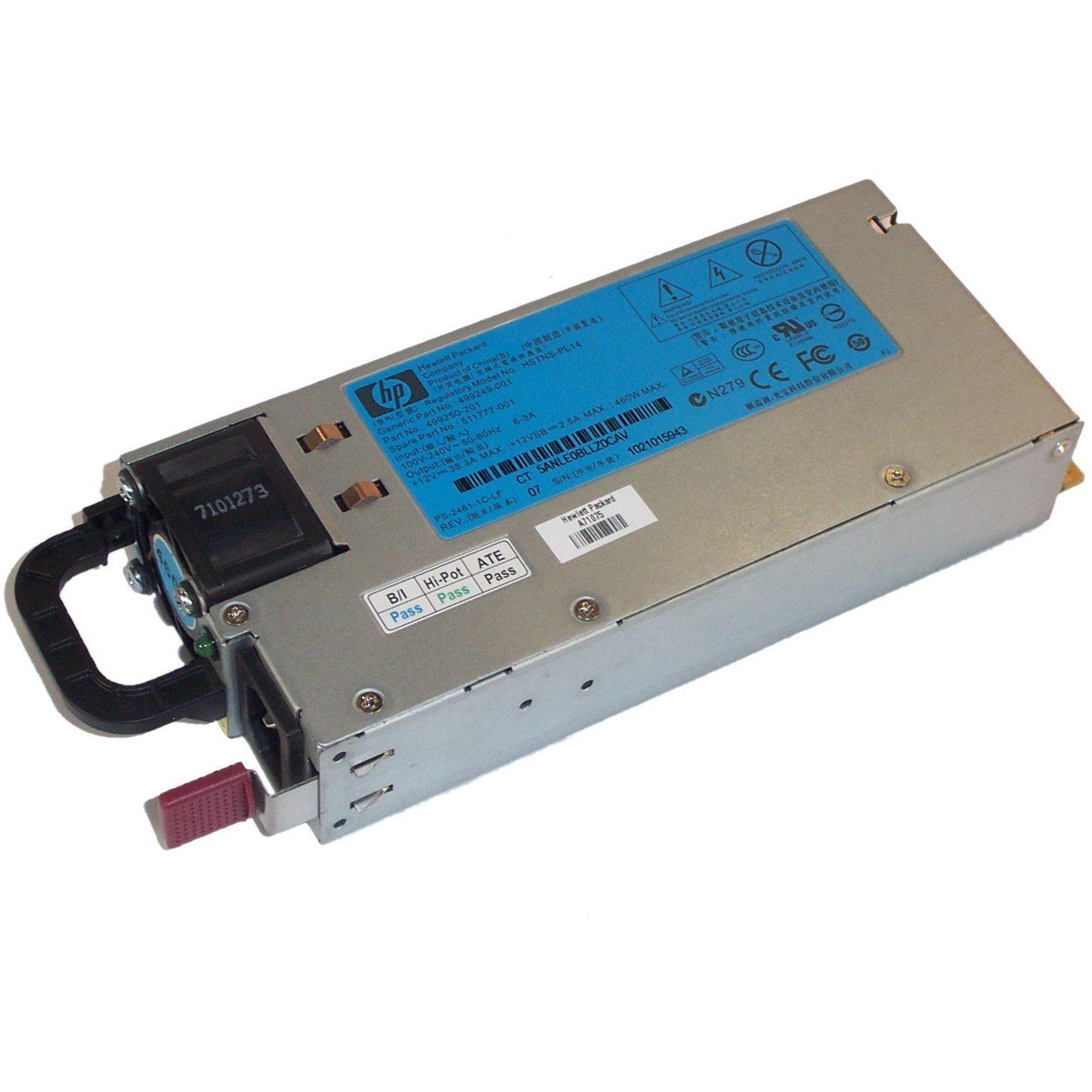 HP DL380P G8 460W Hot-Plug Power Supply 511777-001 499249-001 499250-201 Fonte - AloinfoUSA