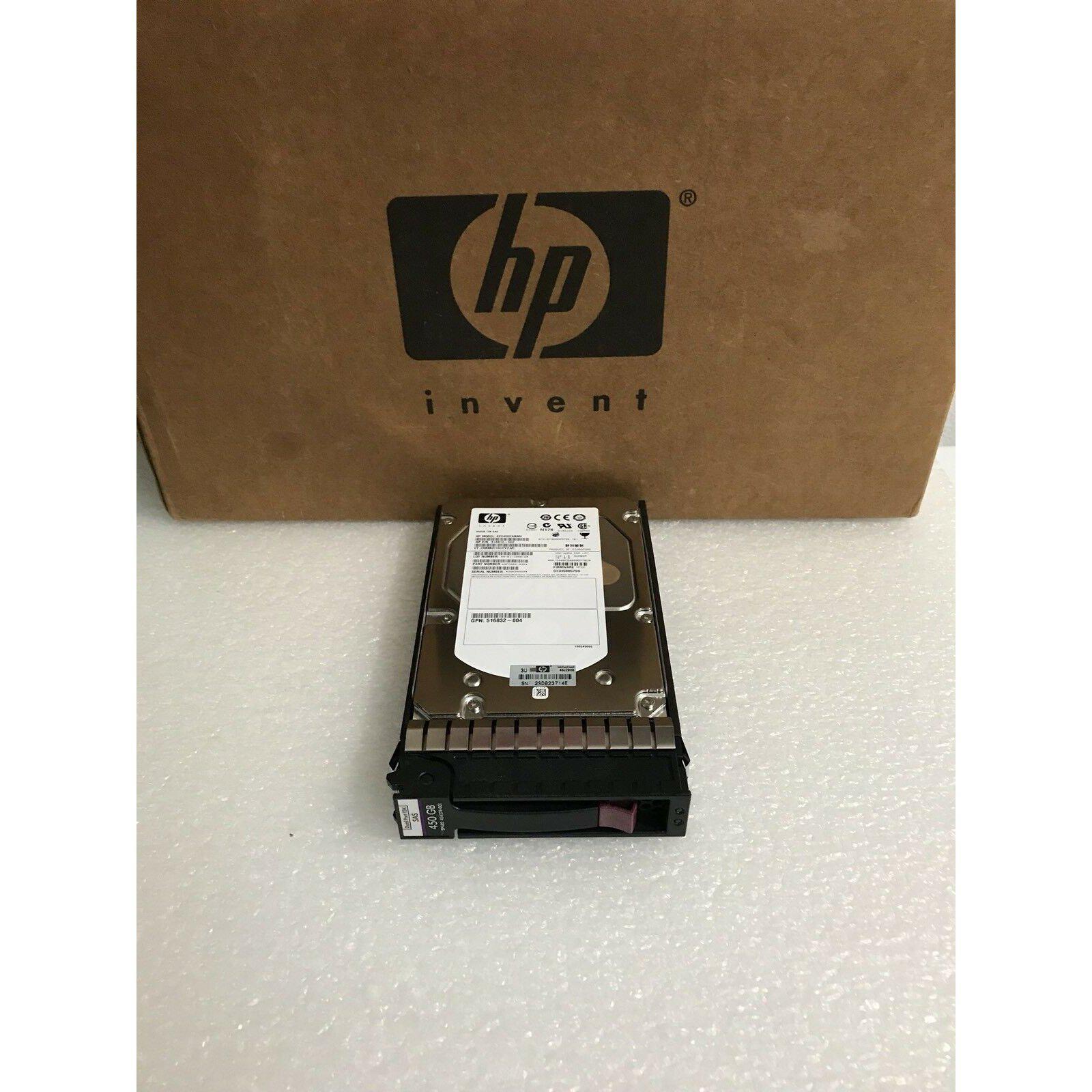 HP EF0450FARMV 516810-002 450GB 15K 3.5" dp sas hard drive 516832-004 9FM066-035 883585297825 - AloinfoUSA