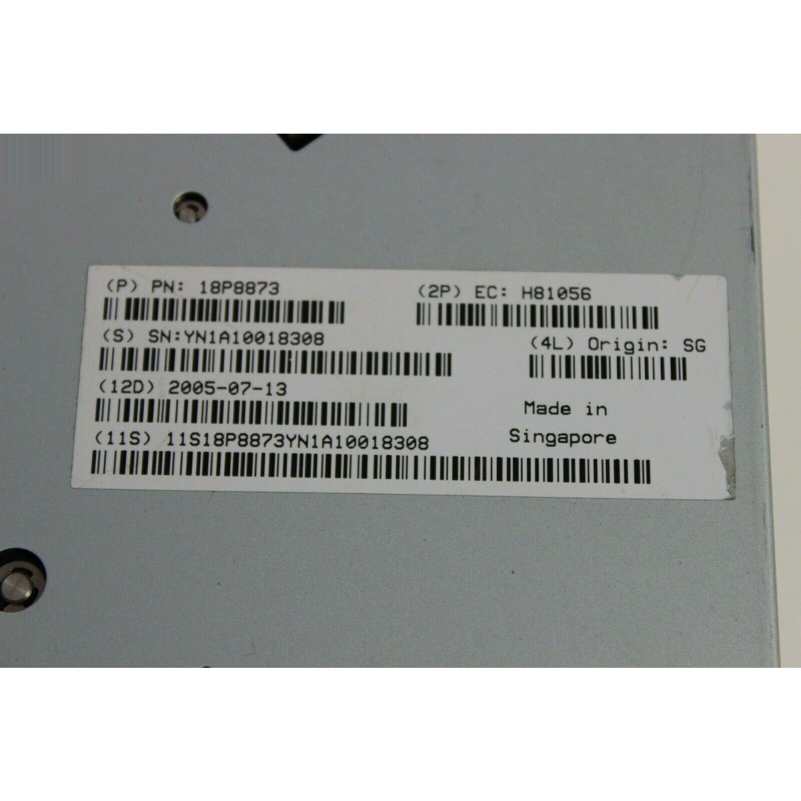 IBM 3592-J1A 3592 FC SHORT-WAVE 2GB/SEC TAPE DRIVE 18P8813 18P8873 18P7695 - AloinfoUSA