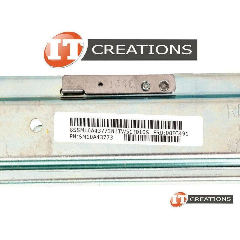 LENOVO SLIDE RAIL KIT 1U FOR LENOVO THINKSERVER RD350 / RD550 00FC491 Trilho - AloinfoUSA