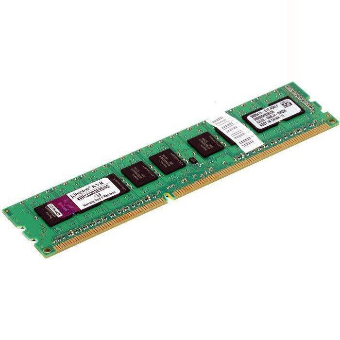 Memória 4GB (2Rx8) DDR3 1333MHz 240-Pin ECC UDIMM PC10600 KVR1333D3E9S/4G - AloinfoUSA