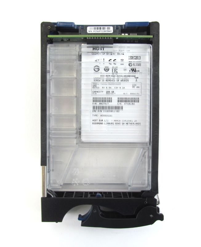 Disco EMC 005050362 200GB SSD 3.5" SAS DRIVE V3-VS6F-200 w/VNX5700 TRAY 118000382-05 - AloTechInfoUSA