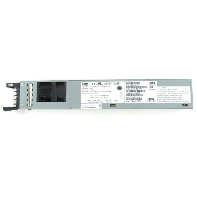 Fonte Juniper Networks JPSU-650W-DC-AFI 650W DC Power Supply EX4550/QFX3500/QFX5100 - AloTechInfoUSA