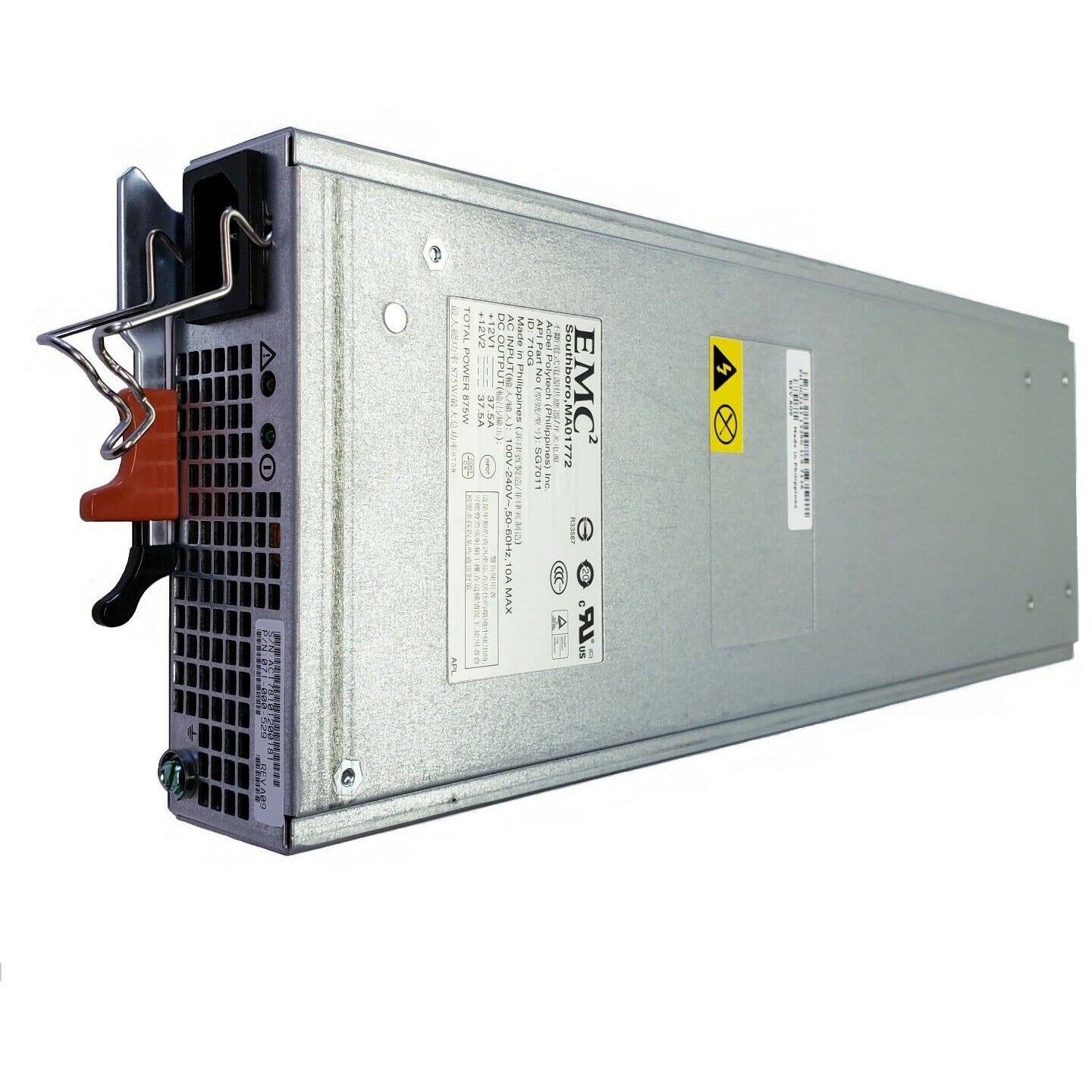 Fonte EMC 071-000-529 875W PSU Power Supply for VNX5100 VNX5300 VNX5500 VNXe3300 - AloTechInfoUSA