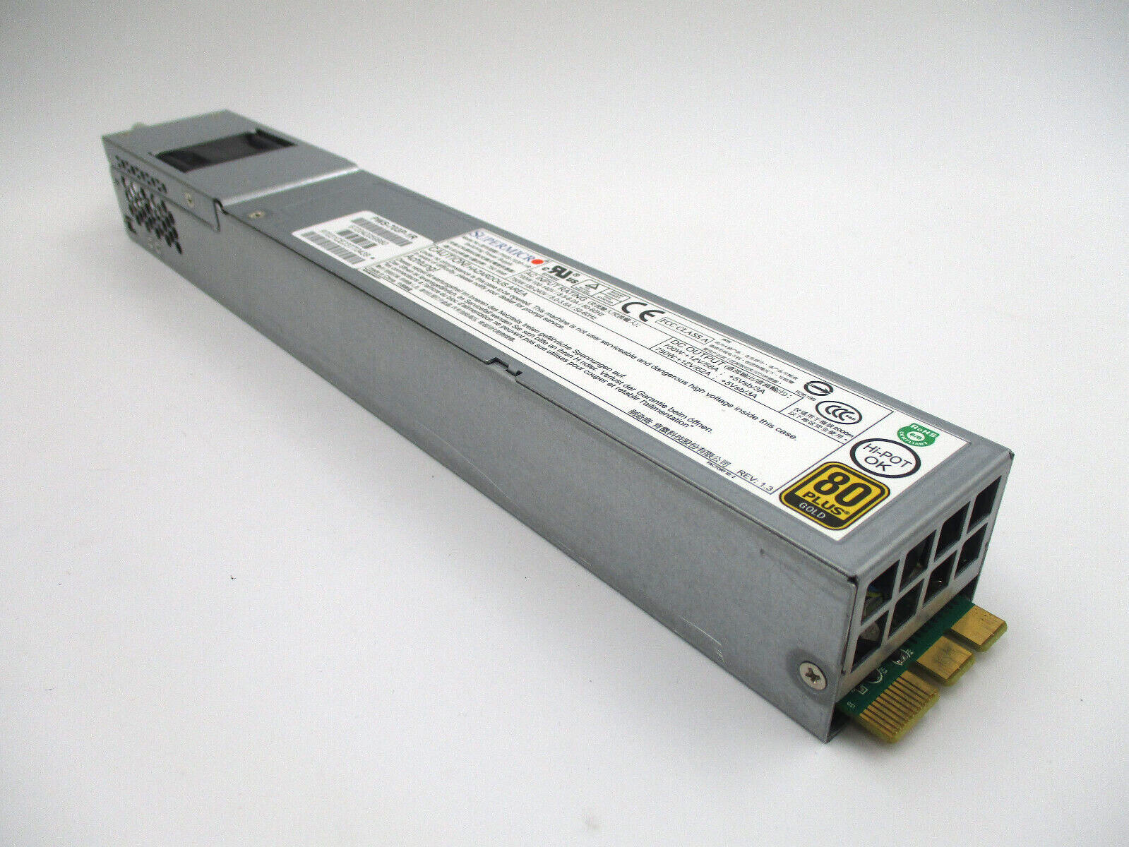 Supermicro PWS-703P-1R Fuente de alimentación de servidor redundante 80 Plus 700W 1U