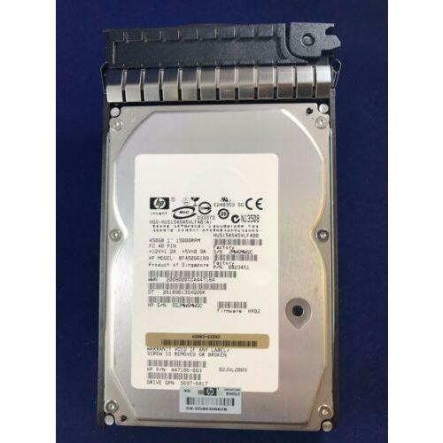 Disco hp AG803A AG803B 450gb internal 15k RPM fc eva M6412 1" dp hard drive 454412-001 - MFerraz Tecnologia
