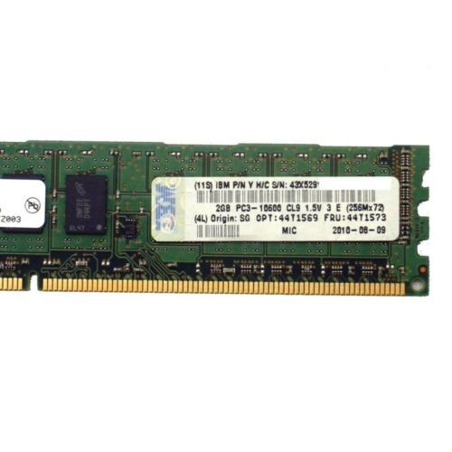 Memoria IBM 43X5291 2GB 2Rx8 PC3-10600E Memory Module - MFerraz Tecnologia