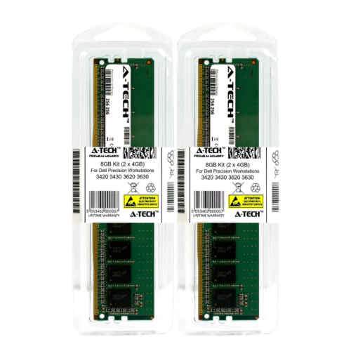 Memoria 8GB Kit 2x 4GB For Dell Precision Workstations T 3420 3430 3620 3630 Ram Memory - MFerraz Tecnologia