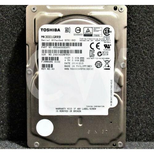Disco MK3001GRRB Toshiba 300GB 15K RPM 6Gb/s 2.5" SAS ENTERPRISE Hard Drive - MFerraz Tecnologia