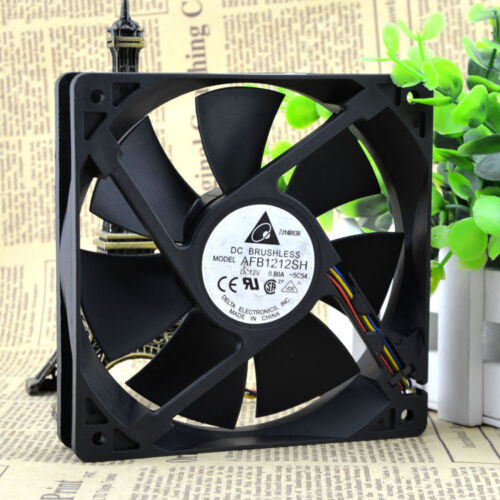 DELTA AFB1212SH 120*120*25mm 12V 0.8A 4pin PWM Case Cooling Fan cooler - MFerraz Tecnologia