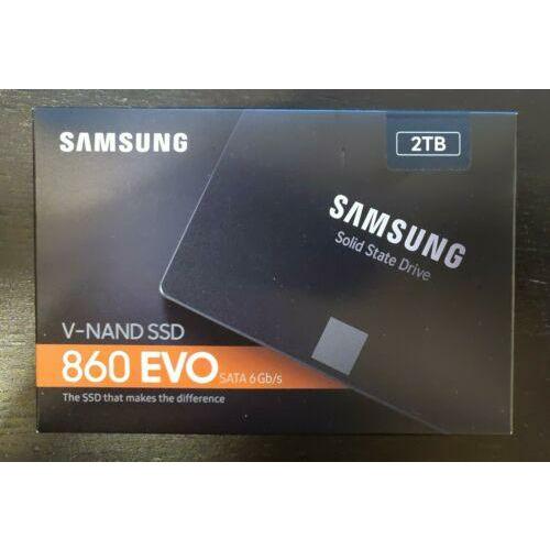 Samsung 860 EVO 2TB SATA 6Gb/s 2.5" Internal SSD Model: MZ-76E2T0 MZ-76E2T0B/AM 887276231938 Disco - MFerraz Tecnologia