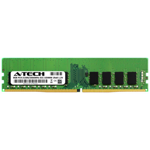 Memoria 8GB PC4-21300 ECC UDIMM Memory RAM for Dell PowerEdge R330 (AA335287 Equivalent) - MFerraz Tecnologia