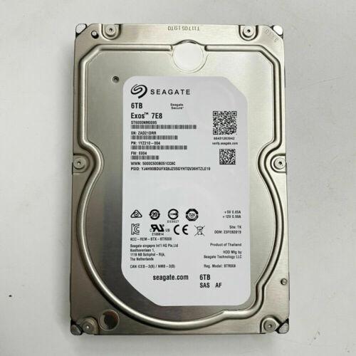 Disco Seagate ST6000NM0095 Enterprise Capacity 3.5'' HDD 6TB 7200 RPM 512e SAS 12Gb/s - MFerraz Tecnologia