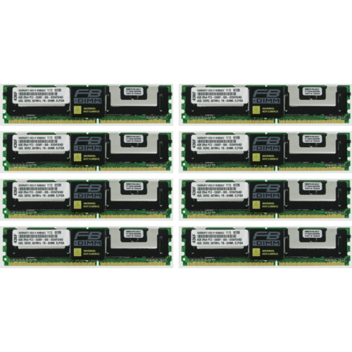 Memoria 32GB (8X4GB) MEMORY RAM FOR DELL POWEREDGE 1900 1950 1955 1955* 2900 2950 - MFerraz Tecnologia