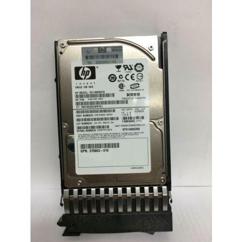 Disco HP DG146BB976 146GB 10K 3G SFF 2.5'' SAS HDD 430165-003 ST9146802SS server - MFerraz Tecnologia