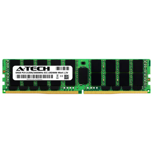 Memoria 64GB PC4-21300 LR RAM for Dell PowerEdge M640 VRTX (SNP4JMGMC/64G Equivalent) - MFerraz Tecnologia
