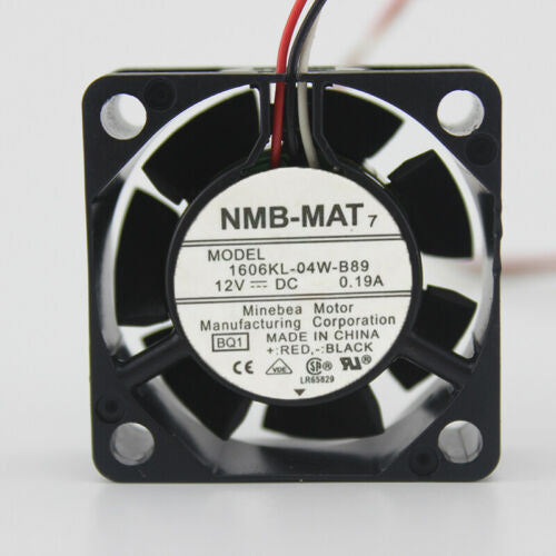 Cooler NMB 1606KL-04W-B89 4015 4CM 12V 0.19A 3-line inverter waterproof fan - MFerraz Tecnologia