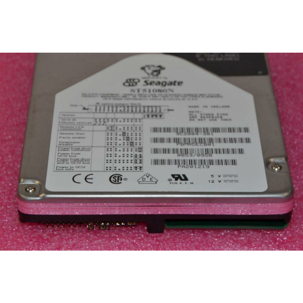 Seagate Medalist SL 1GB 1.08GB SCSI-2 HDD 50-pin ST51080N Hard Drive 7426900441492 - AloinfoUSA