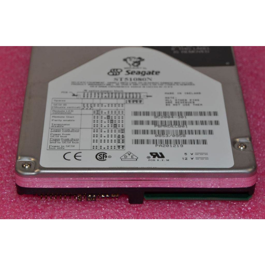 Seagate Medalist SL 1GB 1.08GB SCSI-2 HDD 50-pin ST51080N Hard Drive 7426900441492 - AloinfoUSA