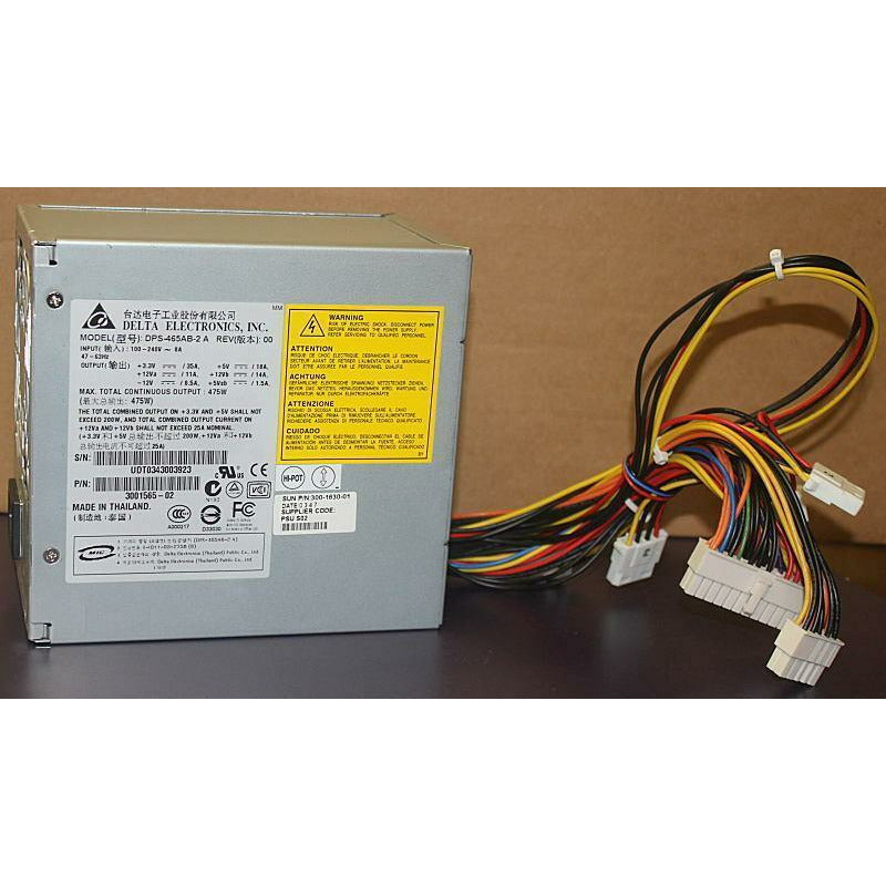 SUN SunBlade 2500 475W Power Supply 300-1565-02 DPS-465AB-2 - AloinfoUSA